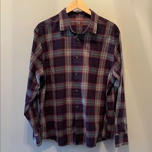 UNTUCKit Men's Plaid Flannel Shirt  Size XXL